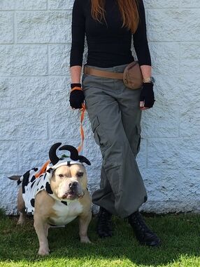 Green Cargo Utility Pants